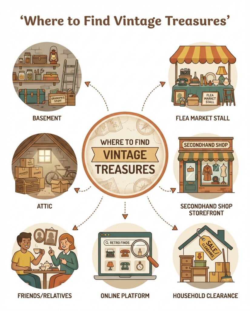 Wie finde ich Vintage-Artikel?